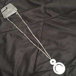 Beautiful long embellished necklace